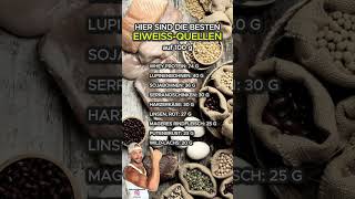 Beste Proteinquellen protein eiweiß eiweißrezepte eiweissdiät wheyprotein biosupplement [upl. by Syverson124]