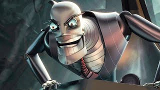 Defeating Ratchet and Madame Gasket Scene  ROBOTS 2005 Movie Clip [upl. by Winograd]