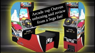 Arcade 1up Sega Outrun Unboxing and review from a true Outrun fan [upl. by Heaps]