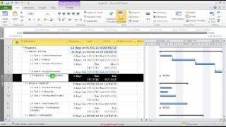 Learn Microsoft project 2010 in 15 minutes [upl. by Pahl409]