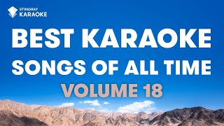 BEST KARAOKE SONGS OF ALL TIME VOL 18 BEST MUSIC from Def Leppard Sheryl Crow Sia amp More [upl. by Akemat]