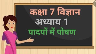 कक्षा 7 विज्ञान अध्याय  1 पादपों में पोषण Part 1 ncert  class 7 science chapter 1 hindi medium [upl. by Eniac]