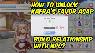 How to unlock and complete Kafras Favor  Why build relationship with NPC  Ragnarok X [upl. by Noble]