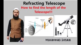 Refracting Telescope Lec20 Class10 Geometrical Optics [upl. by Aneeh]