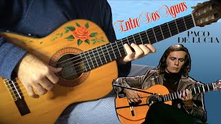 『Entre Dos Aguas』Paco de Lucia meets LucasGitanoFamily special 40000 subscribers guitar cover [upl. by Christopher663]