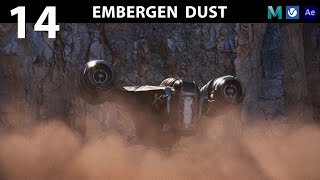 EmberGen Dust VDBs with VRay — Razor Crest VFX Lecture 14 [upl. by Aimaj]