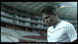 Comercial Pharmaton con Paolo Guerrero [upl. by Weikert910]