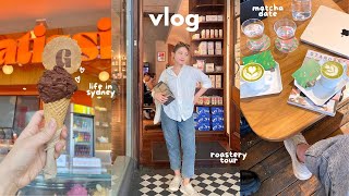 sydney vlog 🍵 matcha date running errands best sandwiches 🥪 life lately jumbo unagi don 🥢 [upl. by Oemor763]