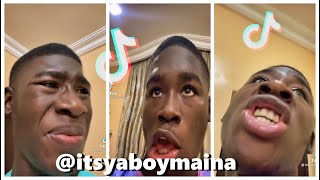 Best amp funniest of itsyaboymaina Tiktok compilation [upl. by Richie]