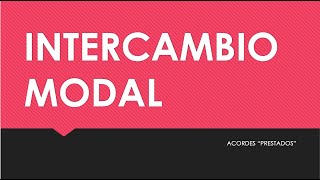 INTERCAMBIO MODAL [upl. by Mellman]