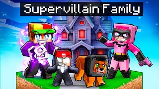 Having a SUPERVILLAIN FAMILY in Minecraft [upl. by Marinelli]