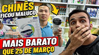 O CHINÊS INAUGUROU UMA LOJA COM TUDO BARATINHO NO BRÁS [upl. by Hackney]