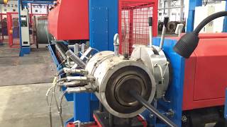 Cable sheathing extrusion line [upl. by Alberta]