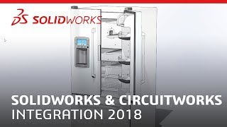 SOLIDWORKS and CircuitWorks Integration 2018 [upl. by Sparhawk]