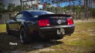 Best Sounding 0509 Mustang V6 Exhaust 40L [upl. by Ahseile524]