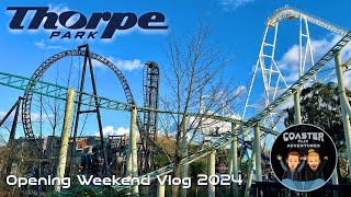 Thorpe Park March 2024 [upl. by Juliane]