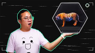 The Smallest 3D Hologram Fan Review and How it Works [upl. by Yema190]