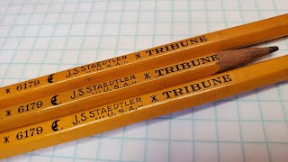 JS Staedtler quotTribunequot No 2 A Vintage Pencil Review [upl. by Weywadt]