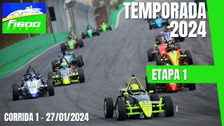 Etapa 1 2024 F1600  Corrida 1  Interlagos  AO VIVO [upl. by Perrins]