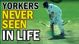 Shoaib Akhtar Bowling Killer Yorker to Famous players  Best Yorkers in Cricket History [upl. by Wahkuna]