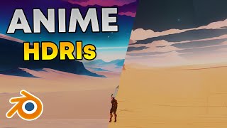 Anime HDRIs in Blender In 3 Minutes [upl. by Aitnauq]