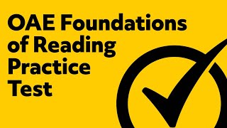 OAE Foundations of Reading Practice Test [upl. by Faber]