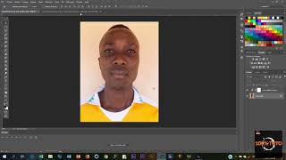 Comment faire des photos didentité avec photoshop [upl. by Matelda]