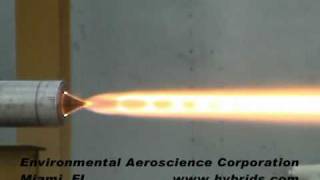 Environmental Aeroscience  Aerospike Nozzle Solid Rocket Motor Static Firing [upl. by Lorraine]