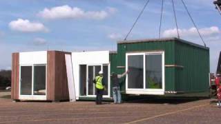 Prefab home installation in UK [upl. by Nollahp732]