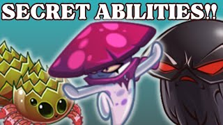 PvZ 2 Secret Abilities  Plants vs Zombies 2 Secret Abilities Part 9 [upl. by Vivianna]