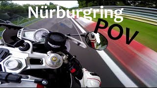 Awesome POV  Motorcycle on dangerous Nürburgring  Nordschleife [upl. by Athalee]