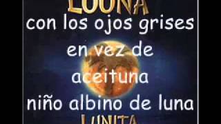 Loona Hijo de La Luna Lyrics [upl. by Artap]