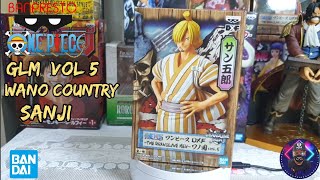 Unboxing 25 One Piece DXF Grandline Men Wano Country Vol5 Sanji [upl. by Denzil496]