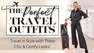 10 Chic amp Stylish Travel Outfit Combinations That You Can Easily Recreate Including Packing Tips [upl. by Nosneb]