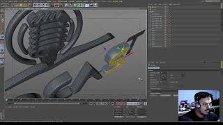 CINEMA 4D  LOGO PODCAST EM 3D [upl. by Lerud]