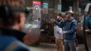 Microsoft HoloLens 2 Headset Live Demonstration [upl. by Madden]