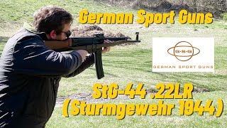 Overview and Firing  GSG StG44 22LR [upl. by Nomla]