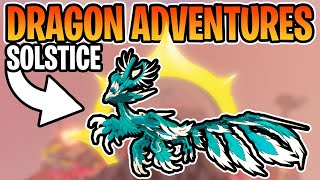 Exploring The NEW SOLSTICE UPDATE ROBLOX Dragon Adventures [upl. by Drewett]