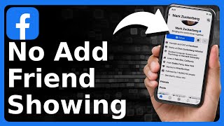 How To Fix Add Friend Not Showing On Facebook [upl. by Eittap]