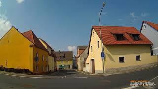 D Stadt Pressath Landkreis Neustadt an der Waldnaab Rundfahrt durch die Stadtmitte April 2019 [upl. by Vivie546]