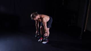 Dual Kettlebell Bent Over Row [upl. by Yraek]