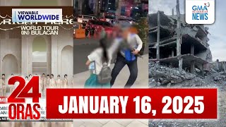 24 Oras Express January 16 2025 HD [upl. by Ettevy901]