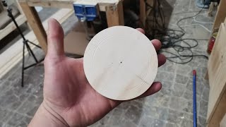 Aprende a cortar CIRCULOS perfectos con tu router o fresadora de palma simples pasos 😎😁 [upl. by Keavy]