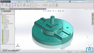 SolidWorks Reference Dimensions [upl. by Akiram]