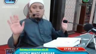 Sirah Lengkap Rasulullah Siri 9  Ustaz Wadi Annuar [upl. by Ydnih]