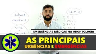 AS PRINCIPAIS EMERGÊNCIAS MÉDICAS NA ODONTOLOGIA [upl. by Killion]