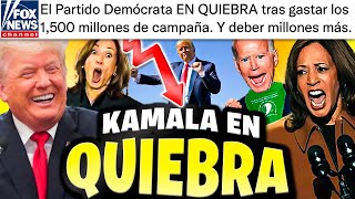 Demócratas se declaran EN QUIEBRA tras la DERROTA de Kamala Harris 🤣 [upl. by Nojel1]