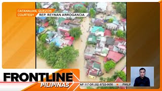 1 patay 1 nawawala sa Quezon Province ilang bayan lubog sa baha  Frontline Pilipinas [upl. by Zuckerman]