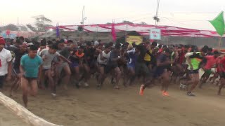 Indian Army Physical Fitness Test in open rally bharti 2019 in Hindi Live indian army running race [upl. by Akahc628]