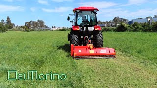 Del Morino FP186 Flail Mower Mulching [upl. by Swartz]